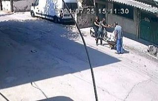 Hırsızlık şüphelisi ile vatandaş arasındaki...