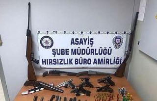 Hırsızlık şüphelisinin gösterdiği adresten...