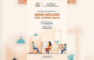 Hitit Üniversitesi Resim Bölümü özel yetenek...