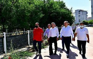 Horata deresi etrafındaki dönüşüm yatırımları...