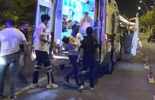 Husumetlilerini tarayan saldırganlar, yoldan geçen...