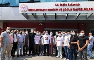 İBB muhabirinden hastane personeline saldırı