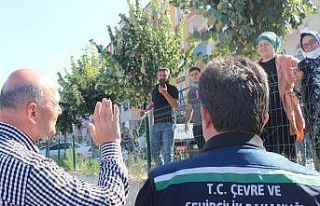 İçişleri Bakanı Soylu, afet bölgesi Türkeli’de