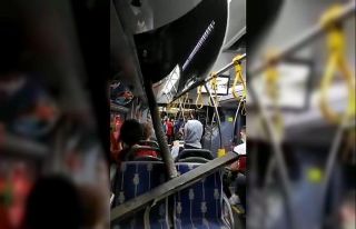İETT otobüsünde şoke eden manzara
