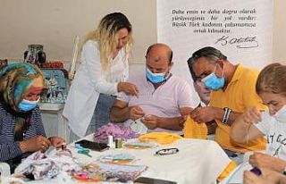 İğne oyası kursuna katılan erkekler, marifetleriyle...