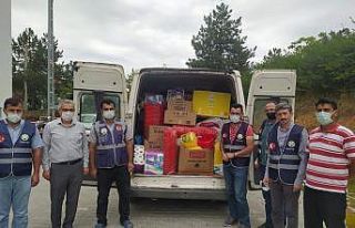 İhlas Vakfı’ndan afet bölgesindeki selzedelere...