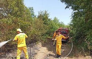 İki gün üst üste aynı yerde ikinci yangın