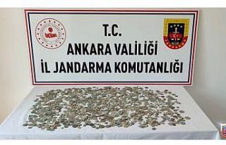 İki ilde yapılan tarihi eser operasyonlarında 2...