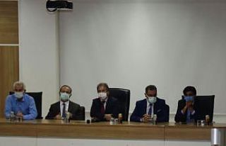 İl Sağlık Müdürü Benli; yöneticilerle bir araya...