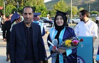 İlahiyat Fakültesi mezunları, öğrenciler tarafından...