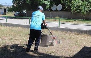 İnönü Belediyesi bakım ve temizlik çalışmalarını...