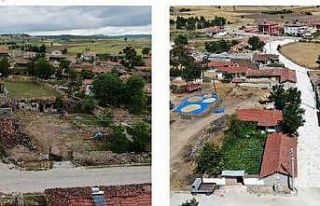 İnönü Belediyesi parke taş çalışmalarını...