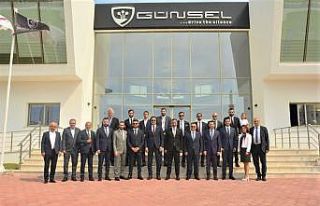 İş insanları yerli otomobil GÜNSEL’i test etti