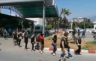 İskenderun’da masaj salonlarına baskın