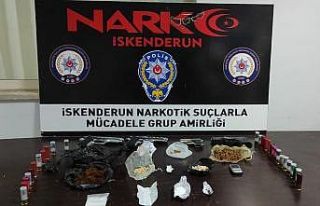 İskenderun’da uyuşturucu operasyonu