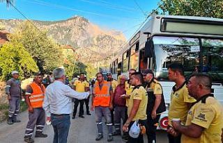 Isparta Belediyesi tüm imkanlarıyla Çandır’da