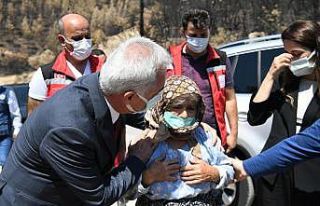 Isparta Sütçüler’de yangının yaraları sarılıyor