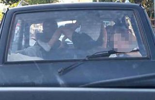 Isparta’da 2 çocuğun araçtaki tehlikeli yolculuğu...