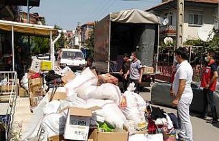 Isparta’da eşyalarıyla sokağa atılan ailenin...