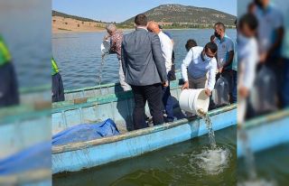 Isparta’da su kaynaklarına 933 bin 720 adet balık...