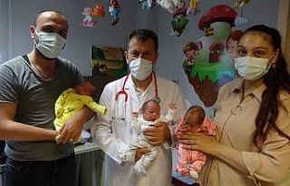 İşsiz babaya üçüz bebek sürprizi