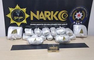 İstanbul’a götürülmek istenen 22 kilo uyuşturucu...