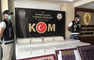 İstanbul’da 387 bin adet sahte alkol bandrolü...