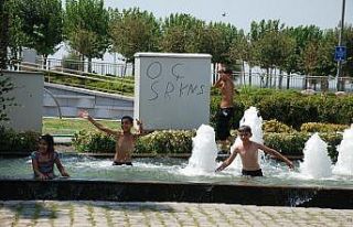 İzmir sıcaktan kavruluyor