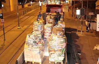 İzmit’ten Manavgat’a yardım tırı