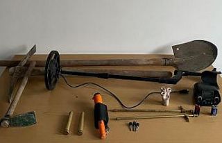 Kaçak kazı yapan 9 kişi suçüstü yakalandı