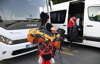 Kadıköy orman yangınlarıyla mücadeleye destek...