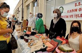Kadın girişimciler doğal ürünlerini satıyor