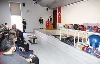 Kağıthaneli öğrencilere sportif destek