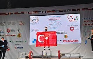 Kağıtsporlu Ceren Avrupa şampiyonu