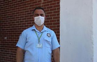 Kahraman güvenlik görevlisi korona virüse yenik...