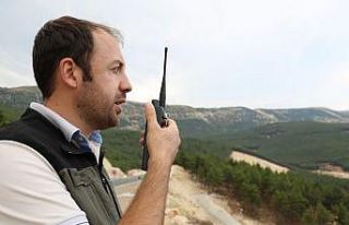 Kahramanmaraş’ın ormanları hem havadan hem de...