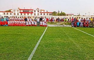 Kahramanmaraş’ta genç yetenekler futbol şenliğinde...