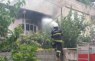 Kahramanmaraş’ta ikamet yangını söndürüldü