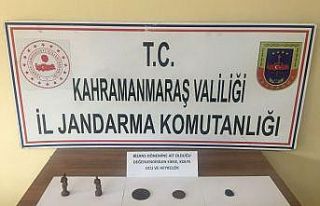 Kahramanmaraş’ta tarihi eser kaçakçılığı