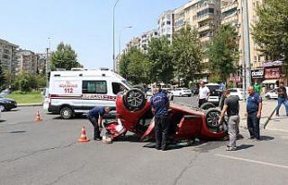 Kahramanmaraş’ta trafik kazası: 3 yaralı