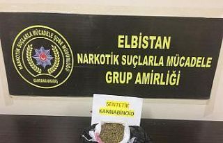 Kahramanmaraş’ta uyuşturucu operasyonunda 2 tutuklama