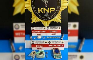 Kahramanmaraş’ta uyuşturucu operasyonunda 4 kişi...