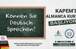 KAPEM’de Almanca kursu açılıyor