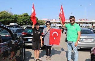 Kapıkule’de gurbetçi yoğunluğu