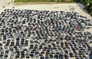 Kapıkule’de otoparklar doldu taştı