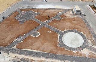 Karaköprü’de yeni park çalışması