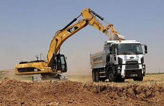 Karaköprü’de yeni yol çalışması