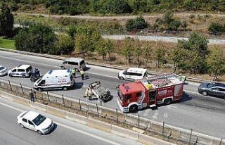 Kartal’da aşırı hızlı giden otomobil takla...