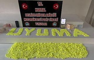 Kartal’da denetimden kaçan şahsın aracında 4...