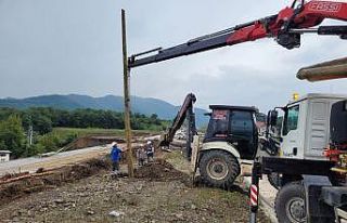 Kastamonu’da sel felaketinden etkilenen bölgeler...
